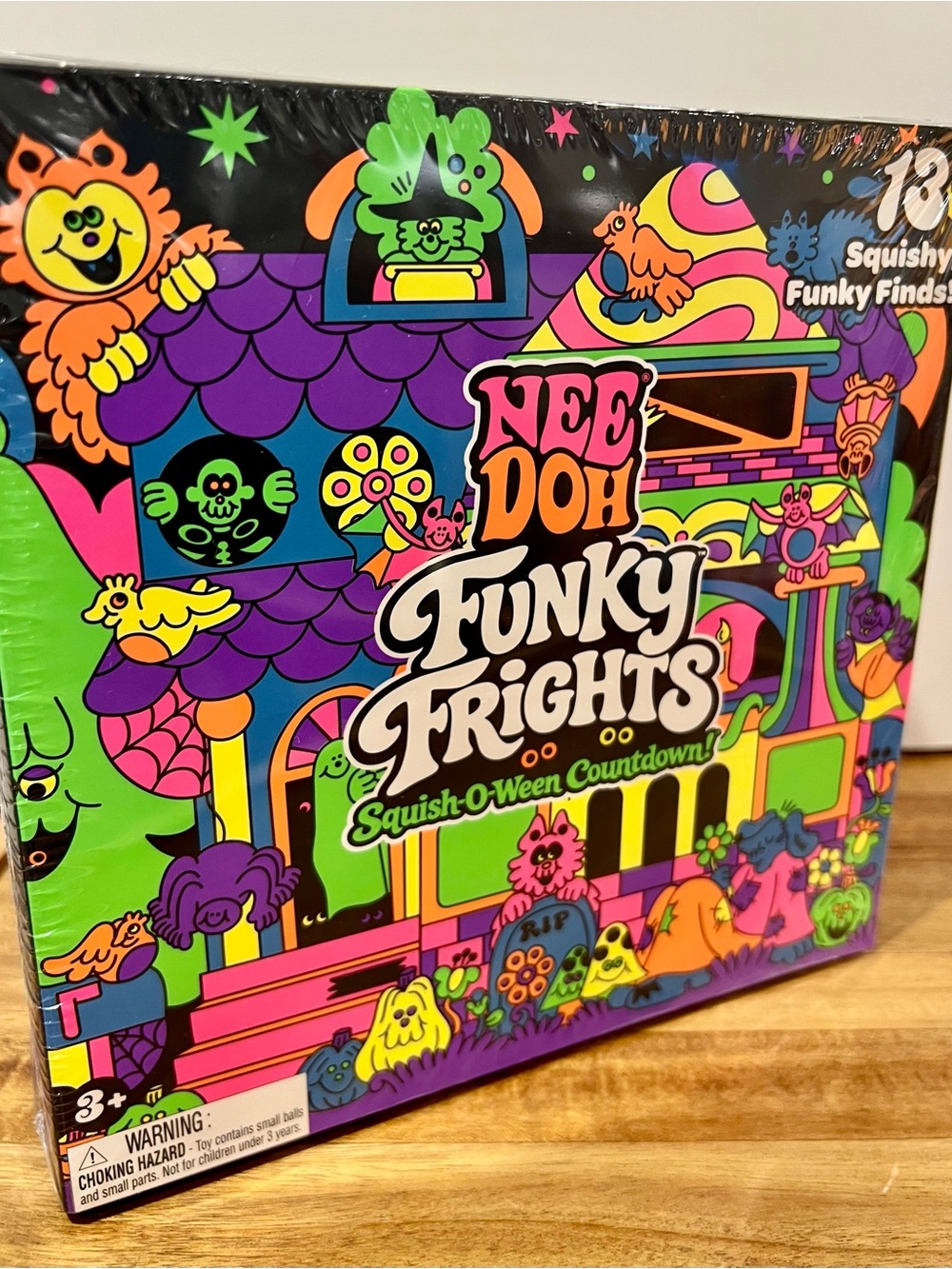 🔥It's Here!! NeeDoh Funky Frights Squish-O-Ween Countdown 👻 🎃
